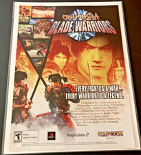 Onimusha Blade Warriors - Vintage Original Gaming Print Ad / Poster / Wall Art picture