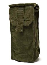 Italian Army Double Mag Pouch Olive Drab Green ALICE Clip 8 x 3 x 3.75 picture