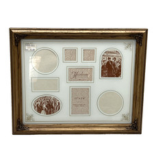 Vintage Stylemaster Heirloom Collection Wooden Picture Frame 11x14 Gold NEW picture