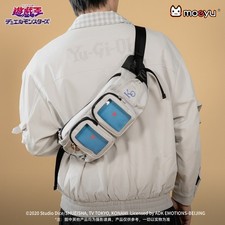 moeyu YuGiOh Duel Monsters Seto Kaiba Shoulder Crossbody Bag Waist Bag picture