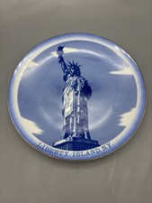 Vintage Liberty Island NY Statue of Liberty Collector Plate Made Japan 8