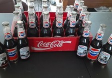 Unopen pepsi longneck glass soda bottle. 6 1000th, 7 33 years, 7 200th, 3 7-time picture