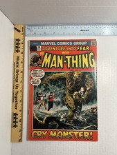 1972 Adventure Into Fear 10 Man-Thing Marvel picture