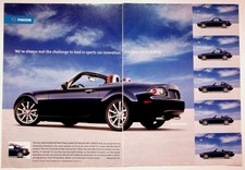 Mazda Print Advertisement 8x11 2006 MX-5 Miata Power Retractable Hardtop picture