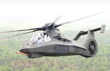 Boeing-Sikorsky RAH-66 Comanche Attack Helicopter Wood Model Large picture