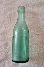 VERY RARE CUBAN STRAIGHT SIDE COCA - COLA COKE BOTTLE HAVANA CUBA 1900’s picture