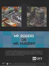 SimCity 3000 Print Ad/Poster Art PC Big Box (C) picture