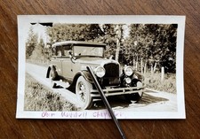 Antique 1921 Maxwell Chrysler Early Automobile Car Original Photo picture