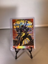 Fleer BrillianceSuperman Illuminators Metallo Red #57/99 Serial Numbered TCG picture