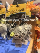Universal Studios Despicable Me Minions Zombie Tim Plush Keychain Exclusive picture
