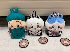 Chiikawa Halloween Gamaguchi Coin Purse Pouch  Complete Set of 3 Types JAPAN picture