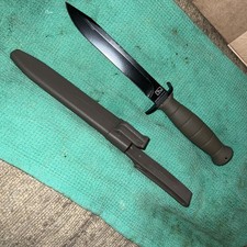 OD Green Military Fixed Blade Knife 6.5