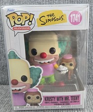 Funko Pop The Simpsons Krusty with Mr. Teeny 1741 picture