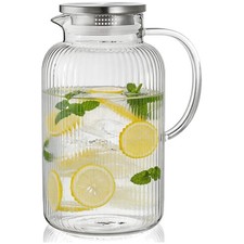 Versatile 1 Gallon Water Pitcher for Fridge - Large Capacity picture