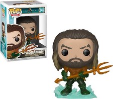 Funko Pop Aquaman DC Universe Movie Vinyl Bobble Toy Figure #245 picture