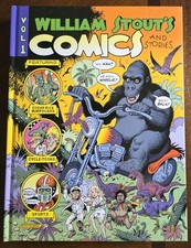 William Stout's Comics and Stories Vol 1 Signed HC New Flesk Bonus Print picture