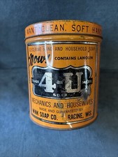 4-U Brand Soap By Wink Soap Co. Racine WI. For Mechanics And Housewives.  picture