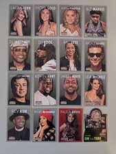 2015 Panini Americana 16-Card Lot Stallone, Kevin Hart, Laura Dern, Vince Neil picture