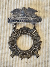 WWI 1920s US Army Camp Livingston La. National Defenders Badge Pin L@@K picture