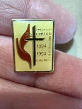 Vintage Smackover United Methodist Church Centennial 1894-1994 Lapel Pin TL Corp picture
