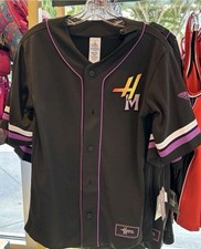 2026 Disney Parks Hannah Montana Baseball Jersey Black Adult NWT Size 2XL picture