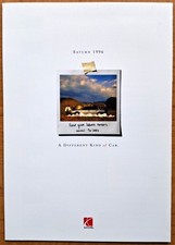 SATURN * 1996 * A Different Kind of Car * Foldout Brochure * EXC *  picture