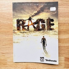 RAGE Official Game Guide Bethesda id Software 2011 Paperback Strategy Book picture