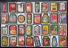 1973 Topps Wacky Packages Original Series 4 Stickers CHOOSE Bum Chex Choke Wagon picture
