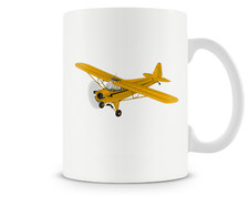 Piper J-3C Cub Ceramic Coffee Mug - 15oz. picture