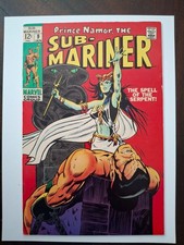 Sub-Mariner # 9 KEY ISSUE 1ST Serpent Crown, VF- picture