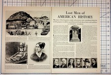 1940s Magazine Pages Lost Men of American History Westinghouse Air Brake picture