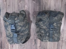 2 USGI MOLLE II Sustainment Pouches ACU Digital Rucksack Military Surplus picture