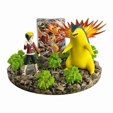 Ethan’s Typhlosion TCG Trainer Series Collector Card Holder Display Stand SV picture