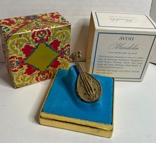 Avon 1971 Mandolin Perfume Glace' Solid Refill Minature New in Box picture