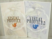 VALKYRIE PROFILE Lenneth Visual Profile Art Book Set 1 & 2 Works PS2 Ltd Booklet picture