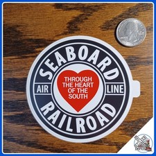 Seaboard Air Line Railroad kiss-cut vinyl sticker picture