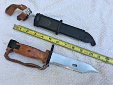 Rare Soviet era Polish 6H4 Model 74 type II knife Bayonet & Scabbard picture