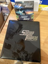1997 STARSHIP TROOPERS BINDER ALBUM And Factory Sealed Box 36 Packs 8 per Pack picture