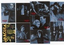 1996 Kitchen Sink Universal Monsters 9 Card Lot Hunchback, Dracula, Mummy EX-NM picture