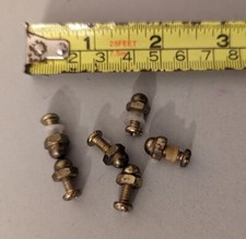 OK Lighting OEM Replacement Nuts and Bolts for Lamp Glass & Shade - Lot of 6 picture