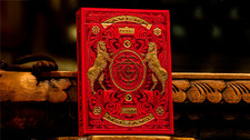 Tavern on the Green: Red Edition Playing Cards by theory11 picture