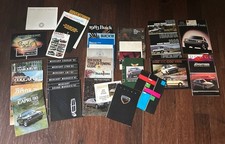 Lot of 30 1980s Car Sales Literature Brochures Talon, Jeep, Mercury,Buick,Dodge, picture