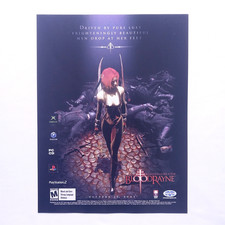 2002 Bloodrayne Game Sexy Print Ad Magazine Page Use as Mini Poster Wall Art picture