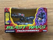 Hasbro Kenner Transformers Beast Wars SCORPONOK New Box Wear picture