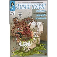 Street Trash #1 Cult VHS Horror Movie Signed/Sketch Lackey Frumkes Viper Comics picture
