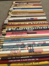 Vintage Pencils Lot Of 50 Unsharpened Huge Variety Advertising picture