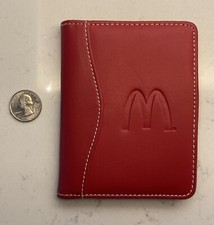 McDonalds Red Note Pad “ Missing Some Pages “ Plenty Of Pages Left picture