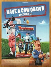 2006 Barnyard Vintage Print Ad/Poster 00s Kids Nickelodeon Movie DVD Video Art picture