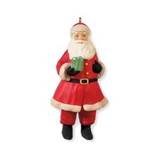 2010 Hallmark Santa's Busy Season Ornament - Santa Claus - Saint Nicholas picture