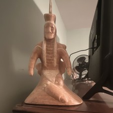 War Dancer Cheyenne Native American Sculpture Bearshield(Harvey Russell) picture